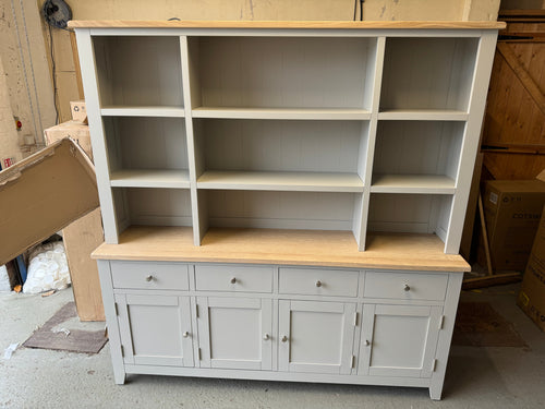 Chester Dove Grey Grand Dresser furniture delivered