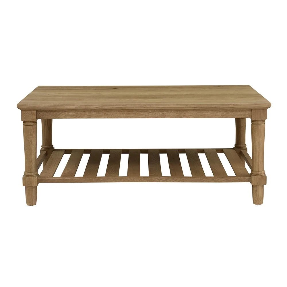 ELKSTONE MELLOW OAK Coffee Table Quality Furniture Clearance Ltd