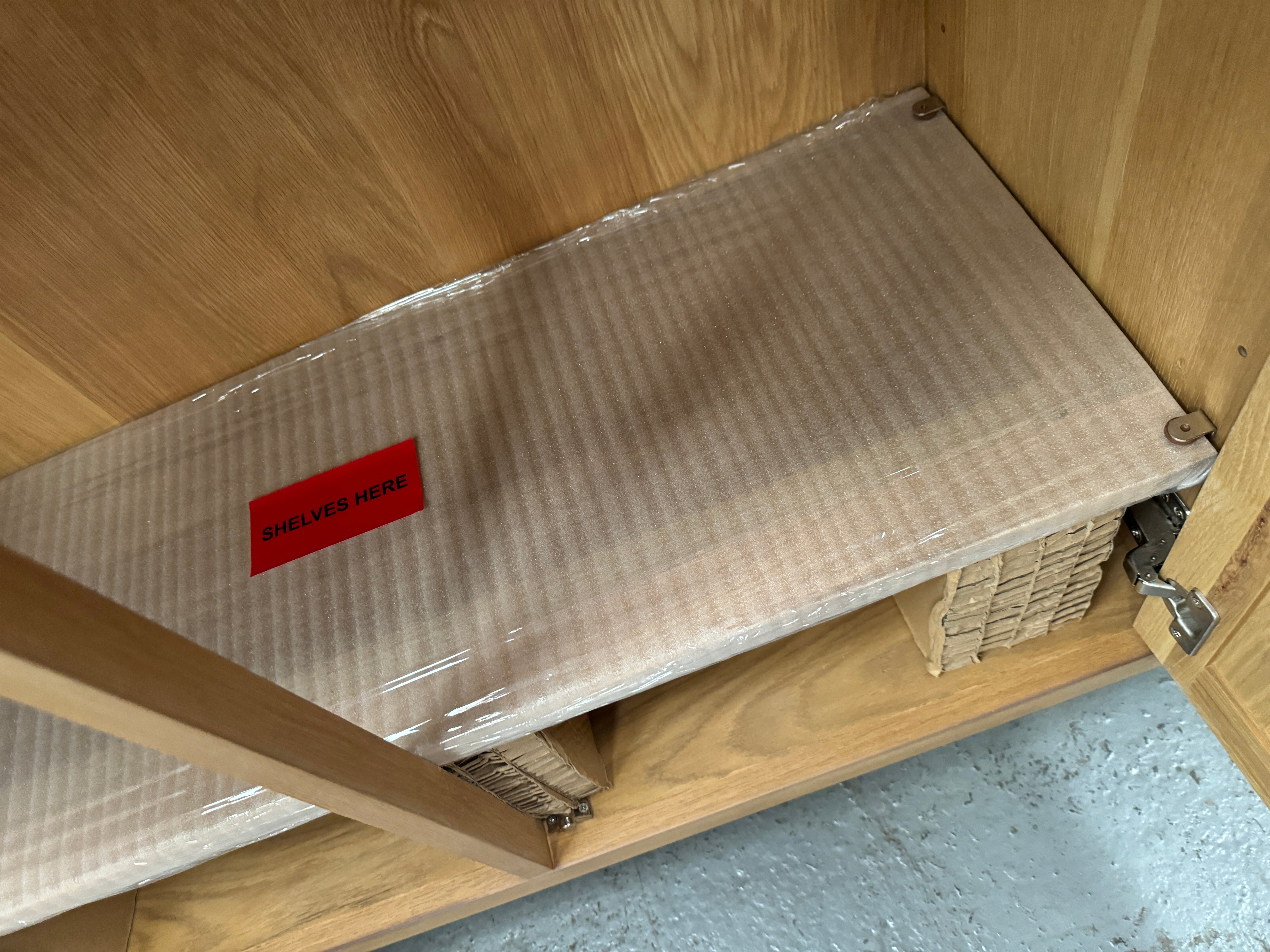 BERKELEY NORDIC OAK Sideboard Quality Furniture Clearance Ltd