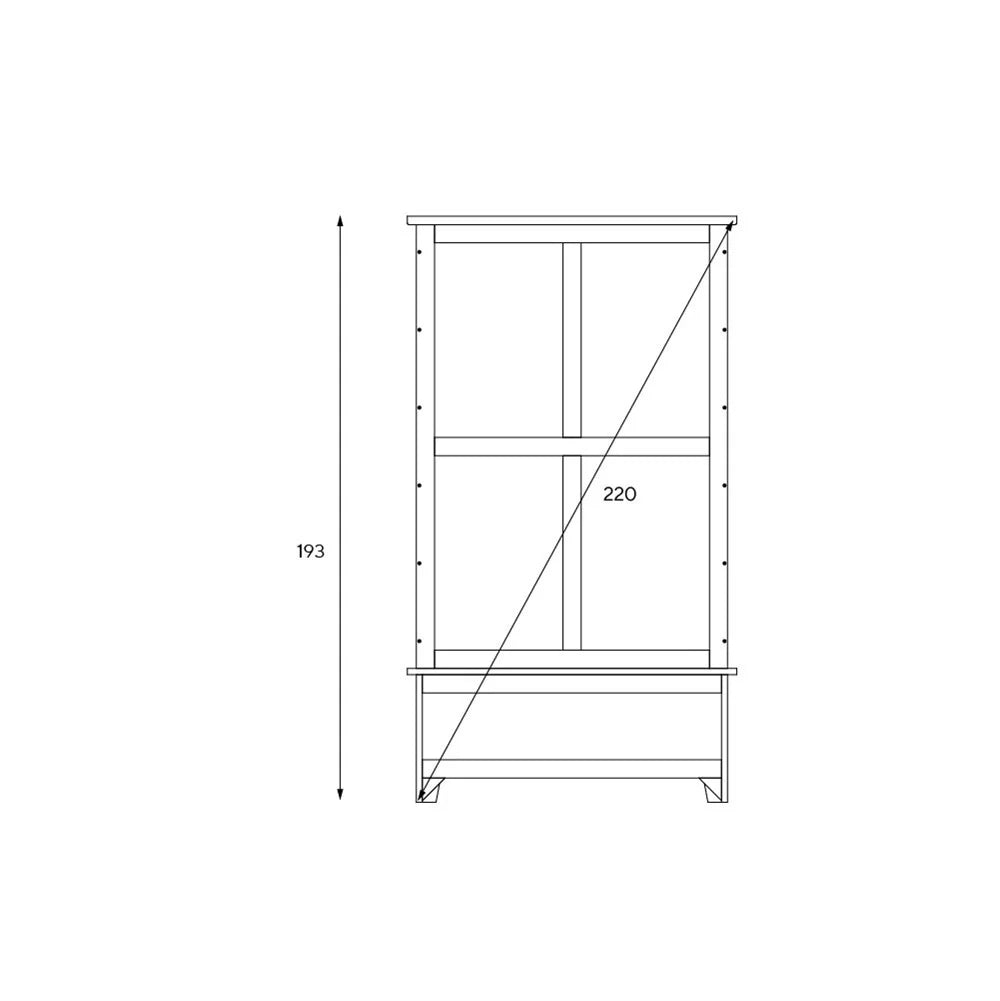 Chester Pure White Double Wardrobe furniture delivered
