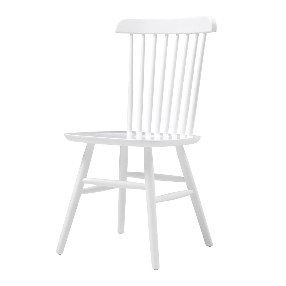 SPINDLEBACK
Pure White Chair set of 2 Quality Furniture Clearance Ltd