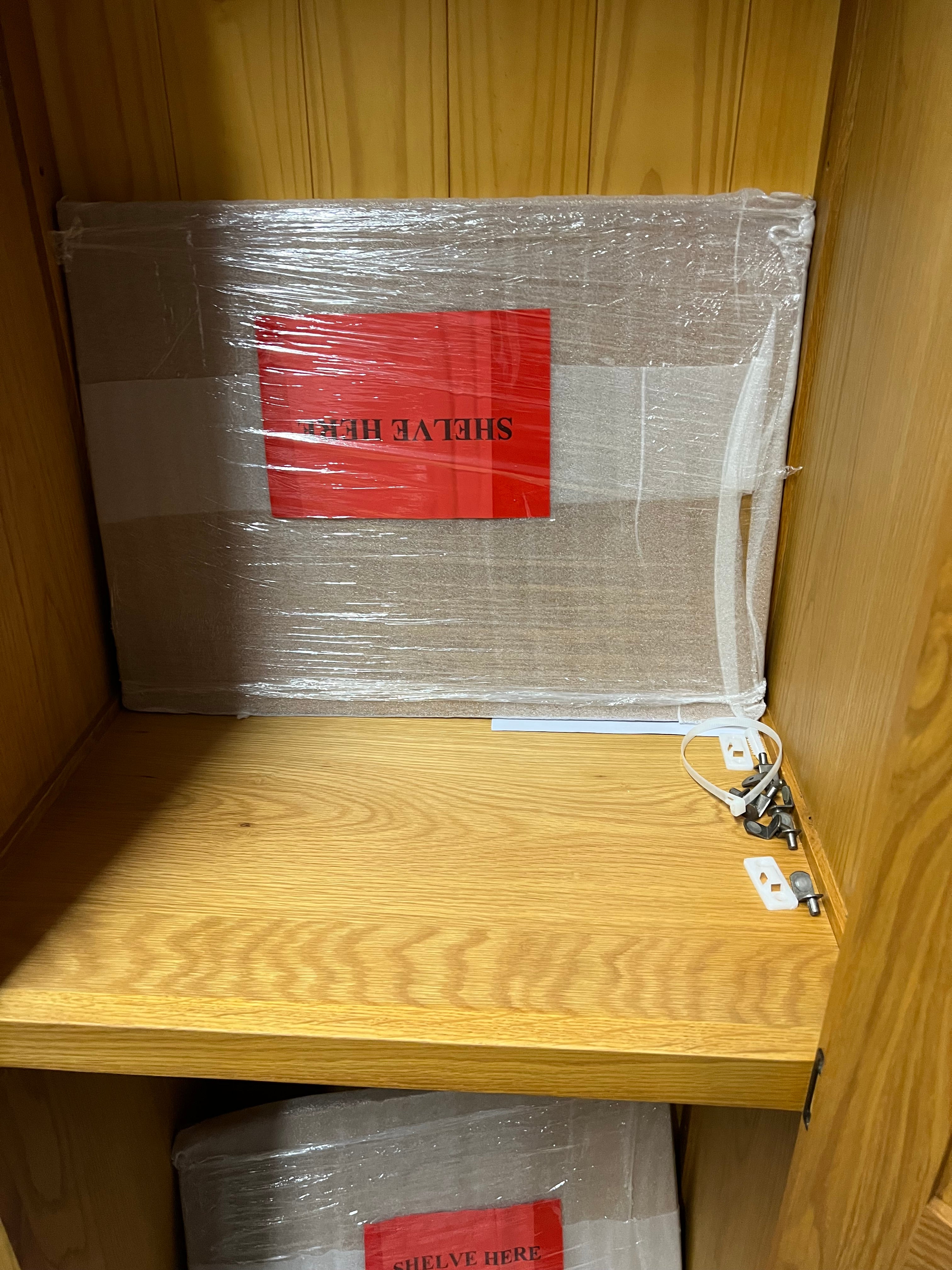 Oak Shaker Cupboard furniture delivered