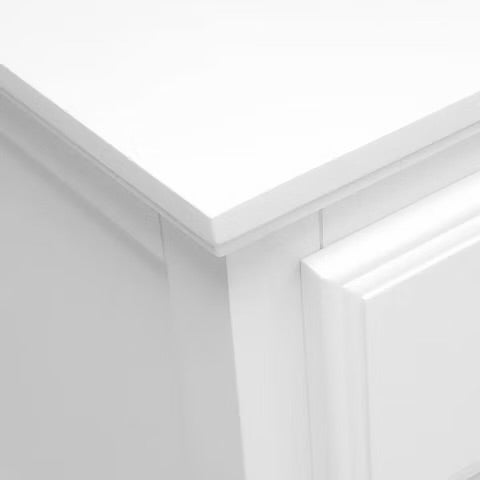 Winstone Pure White Bedside Table - set of 2 Quality Furniture Clearance Ltd