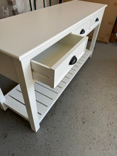 Load image into Gallery viewer, STOW WARM WHITE Extra Large Console Table Quality Furniture Clearance Ltd
