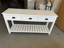 Load image into Gallery viewer, STOW WARM WHITE Extra Large Console Table Quality Furniture Clearance Ltd
