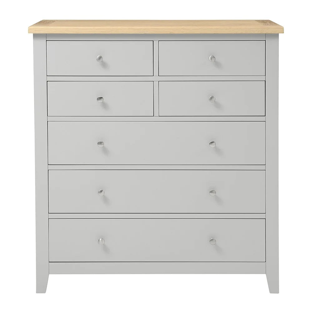 CHESTER DOVE GREY
7 Drawer Chest Quality Furniture Clearance Ltd