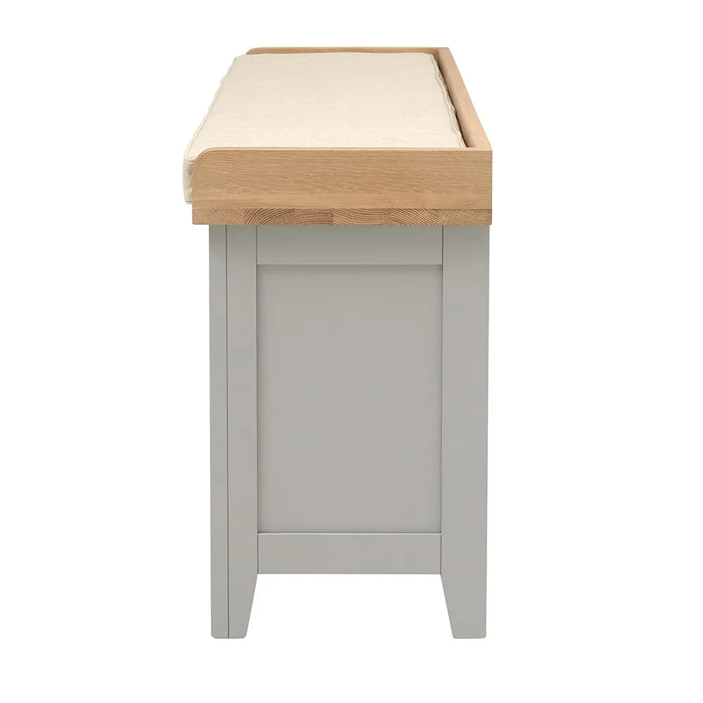 CHESTER DOVE GREY
Large Open Shoe Bench Quality Furniture Clearance Ltd