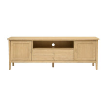 Load image into Gallery viewer, BERKELEY NORDIC OAK
Extra Large TV Unit 75&quot; Quality Furniture Clearance Ltd
