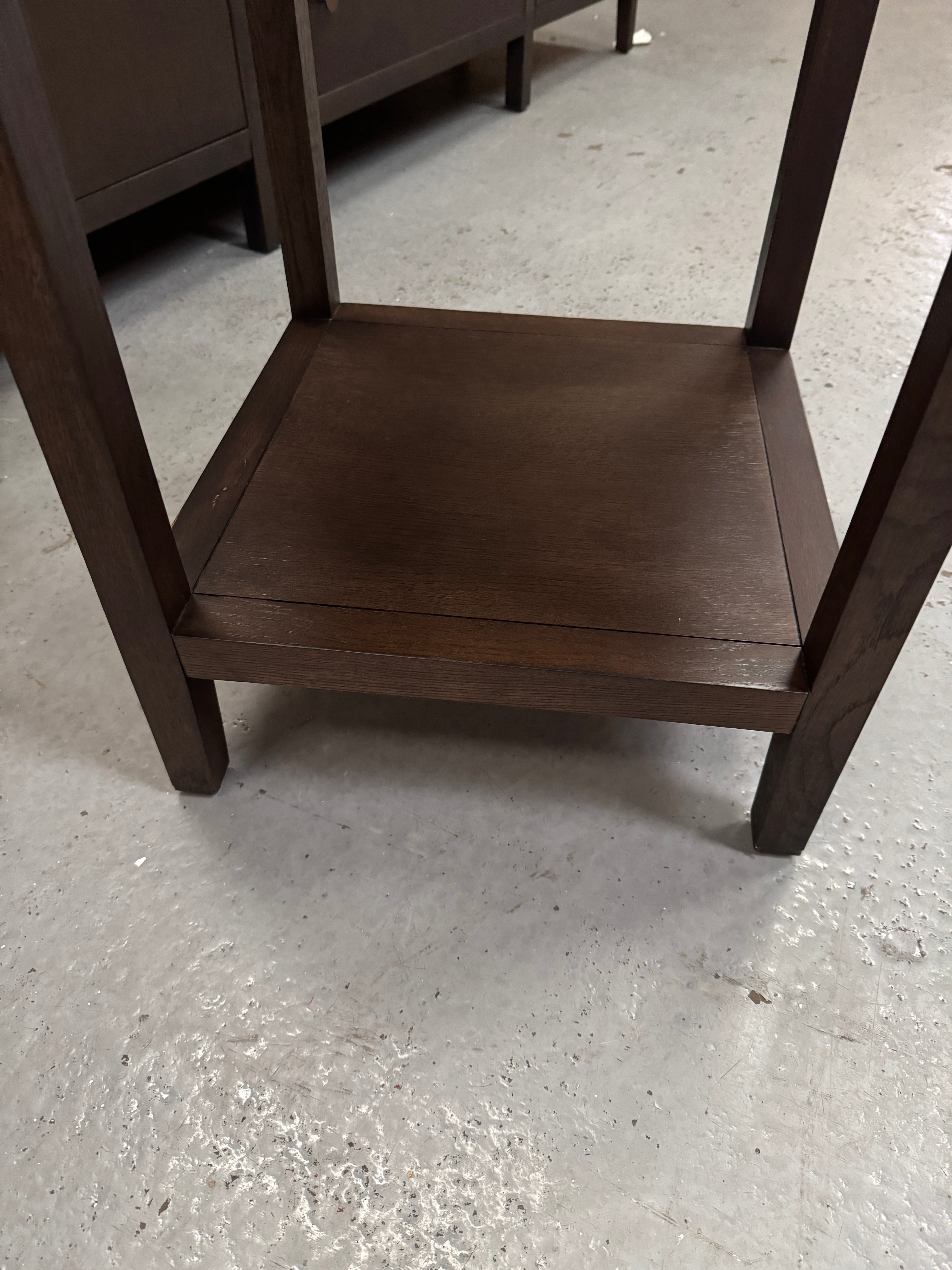 BLOCKLEY BROWN OAK Side table Quality Furniture Clearance Ltd