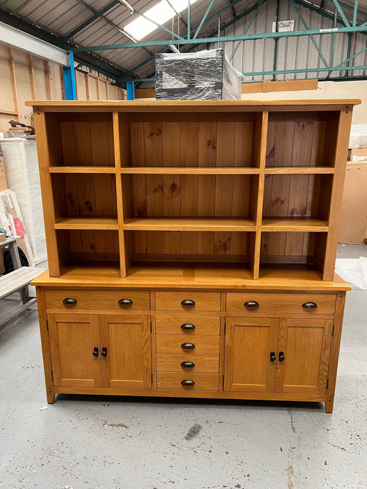 Oakland Rustic Oak Grand Dresser Quality Furniture Clearance Ltd