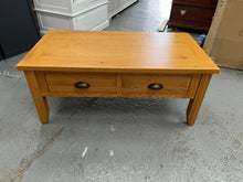 Load image into Gallery viewer, Oakland Rustic Oak Coffee Table with Drawers furniture delivered
