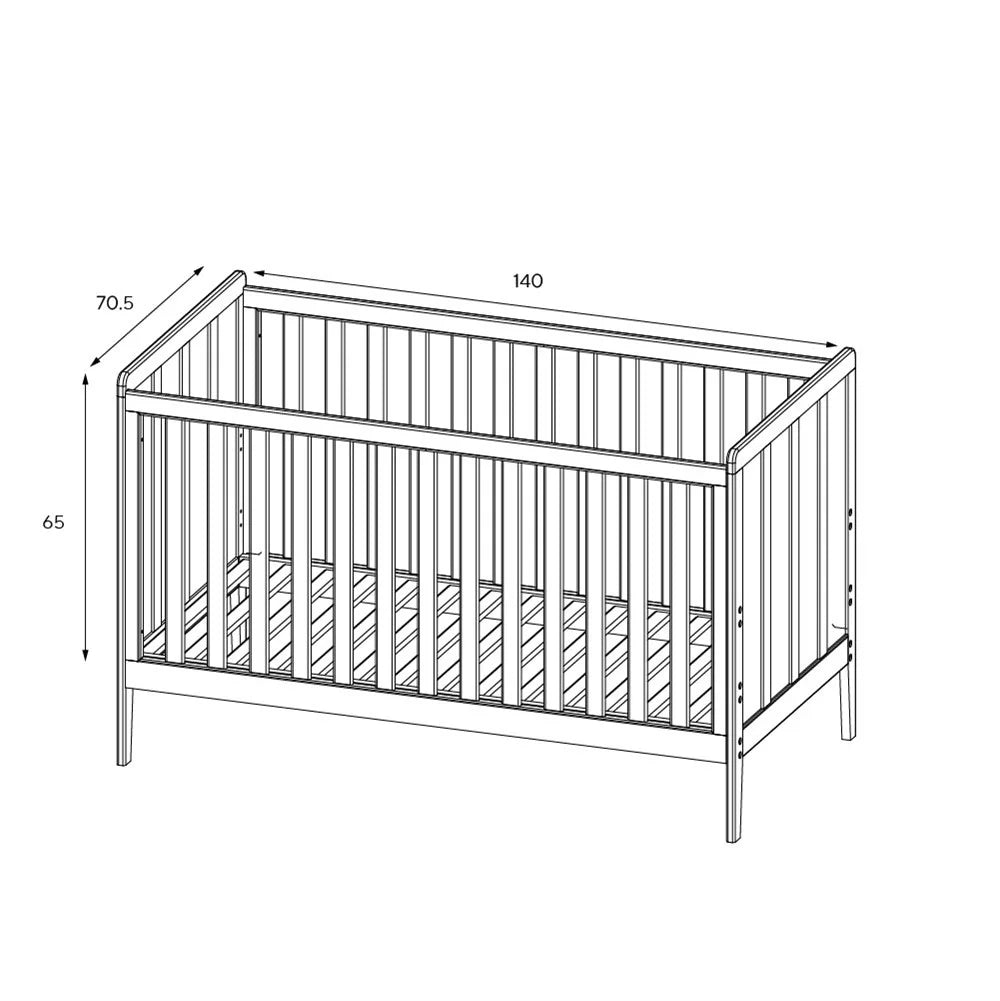 CHESTER OAK
Cot Bed Quality Furniture Clearance Ltd