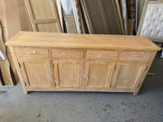 Inglesham Whitewash Oak Extra Large Sideboard Quality Furniture Clearance Ltd