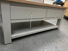 Load image into Gallery viewer, Dove Grey Coffee Table with Drawers furniture delivered 
