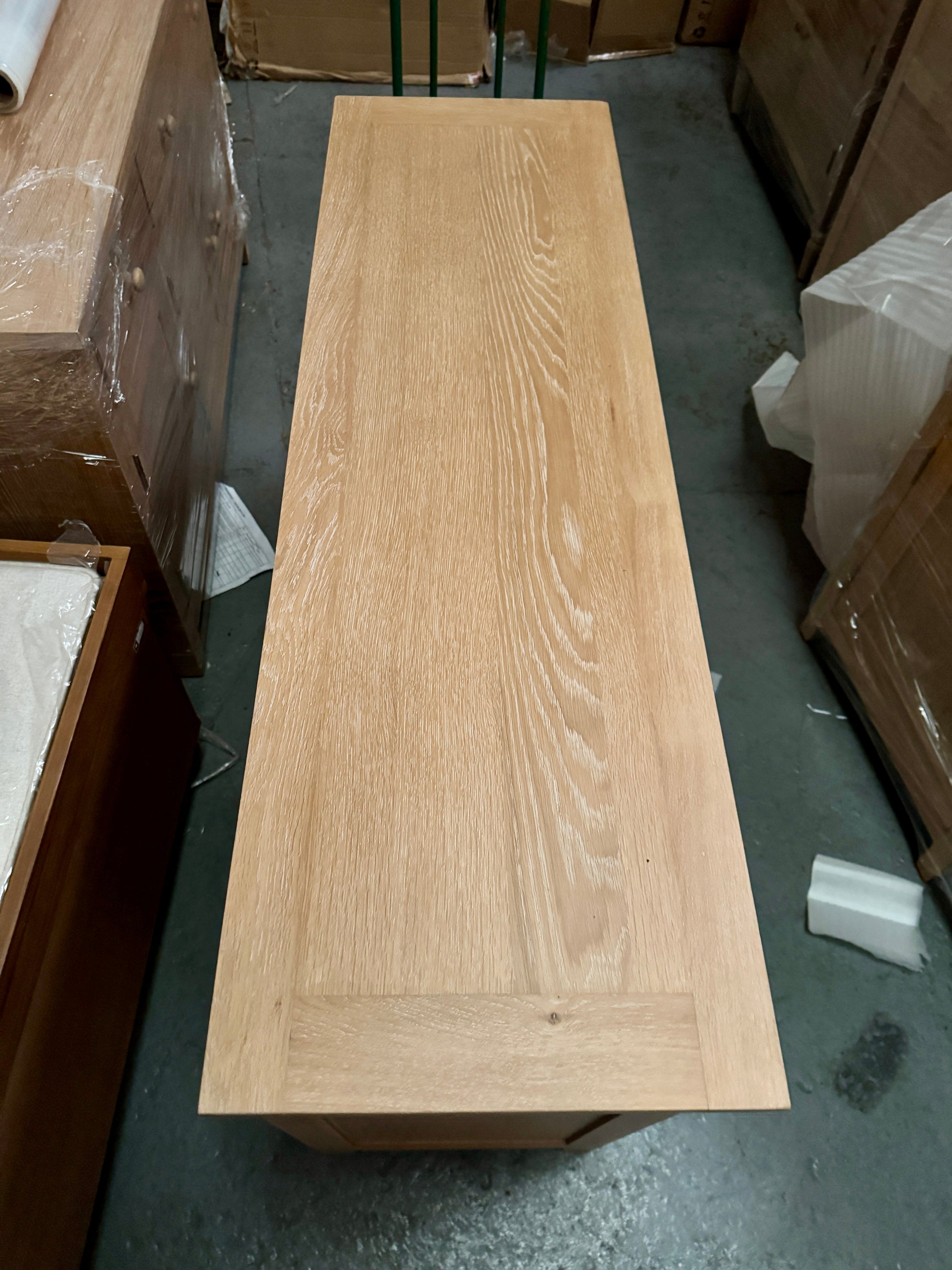 Inglesham Whitewash Oak Large Sideboard Quality Furniture Clearance Ltd
