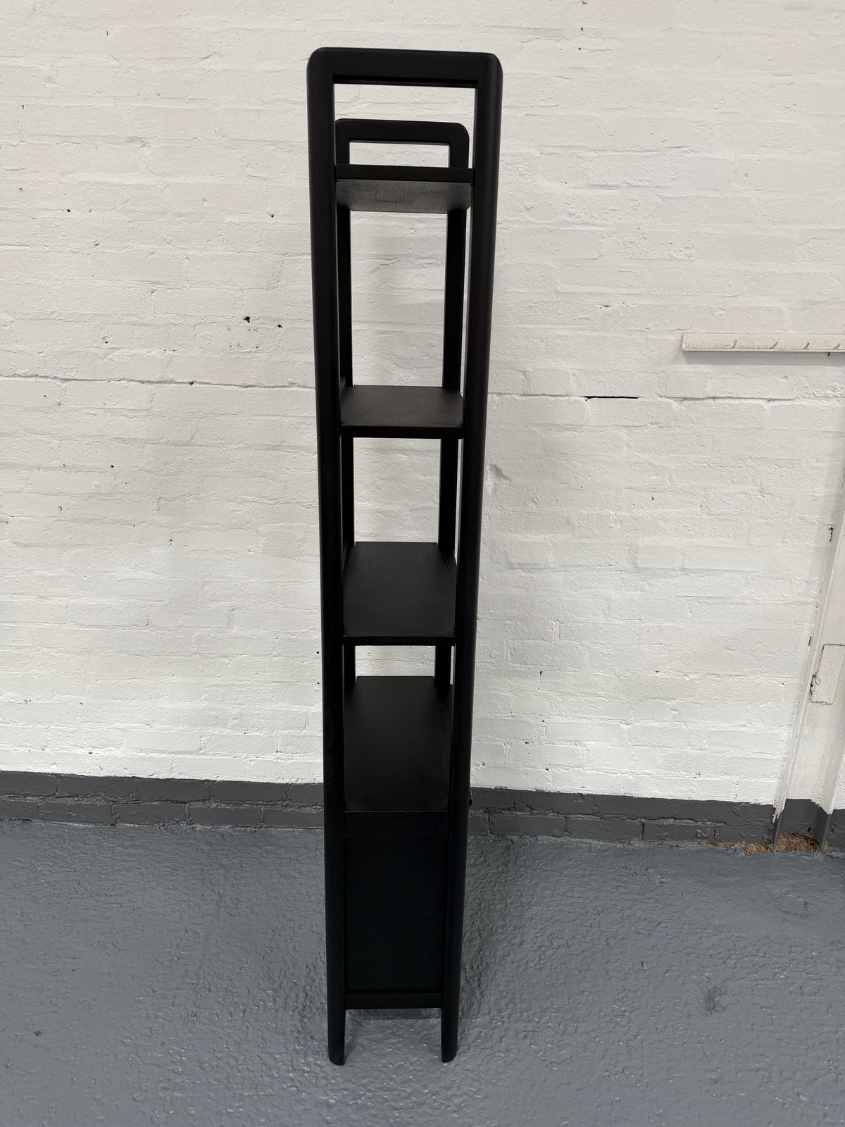 BERKELEY BLACK OAK
Slim Open Bookcase Quality Furniture Clearance Ltd