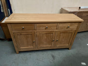 Inglesham Whitewash Oak Large Sideboard Quality Furniture Clearance Ltd