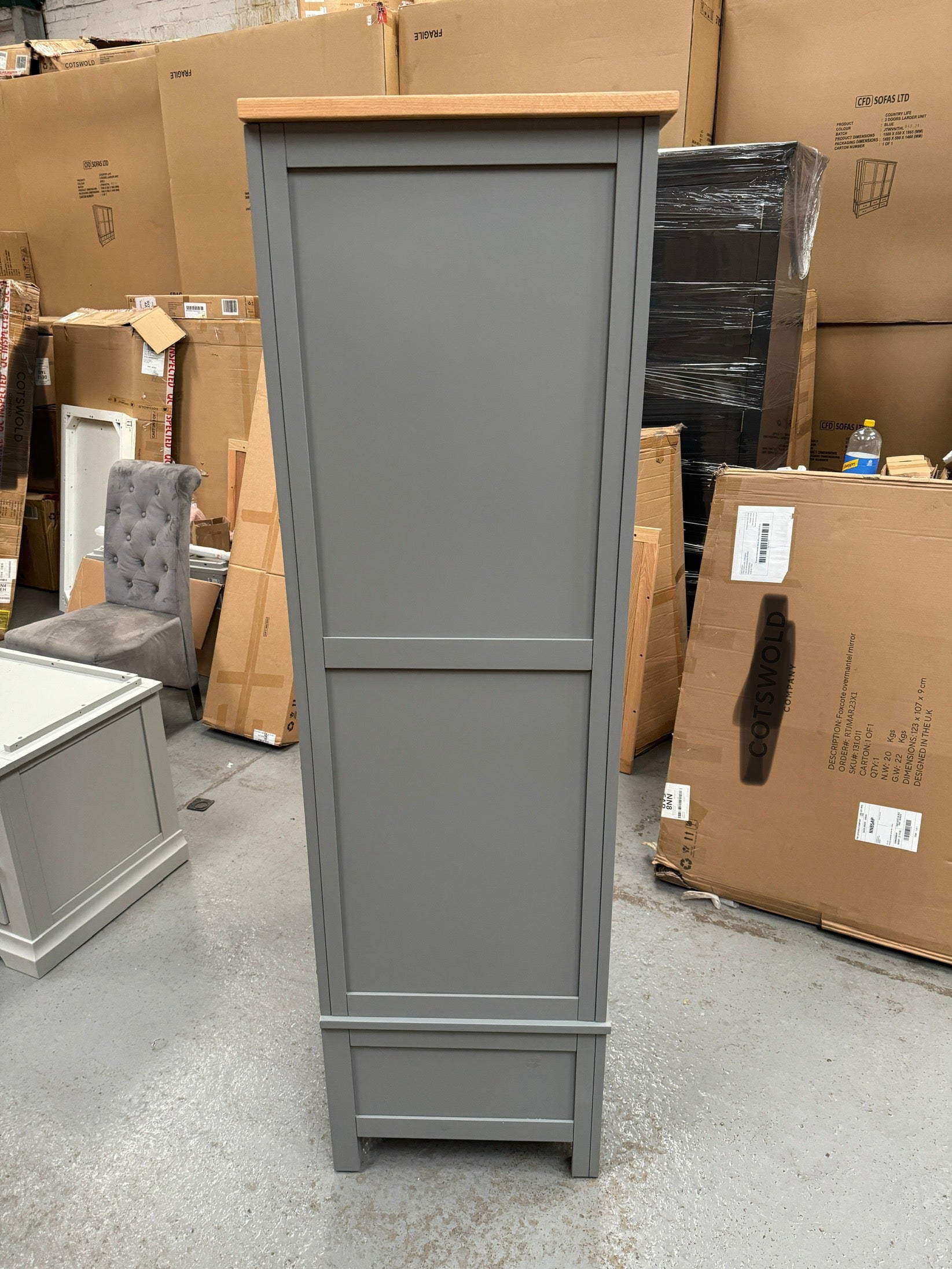 SIMPLY COTSWOLD STORM GREY
Double Wardrobe Quality Furniture Clearance Ltd