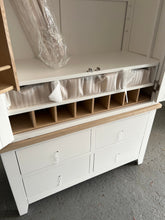 Load image into Gallery viewer, CHESTER PURE WHITE Double Larder Quality Furniture Clearance Ltd
