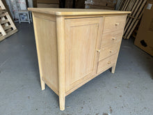 Load image into Gallery viewer, BERKELEY NORDIC OAK Small Sideboard Quality Furniture Clearance Ltd
