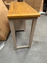 Load image into Gallery viewer, Lundy Stone Grey Single Pedestal Dressing Table Quality Furniture Clearance Ltd
