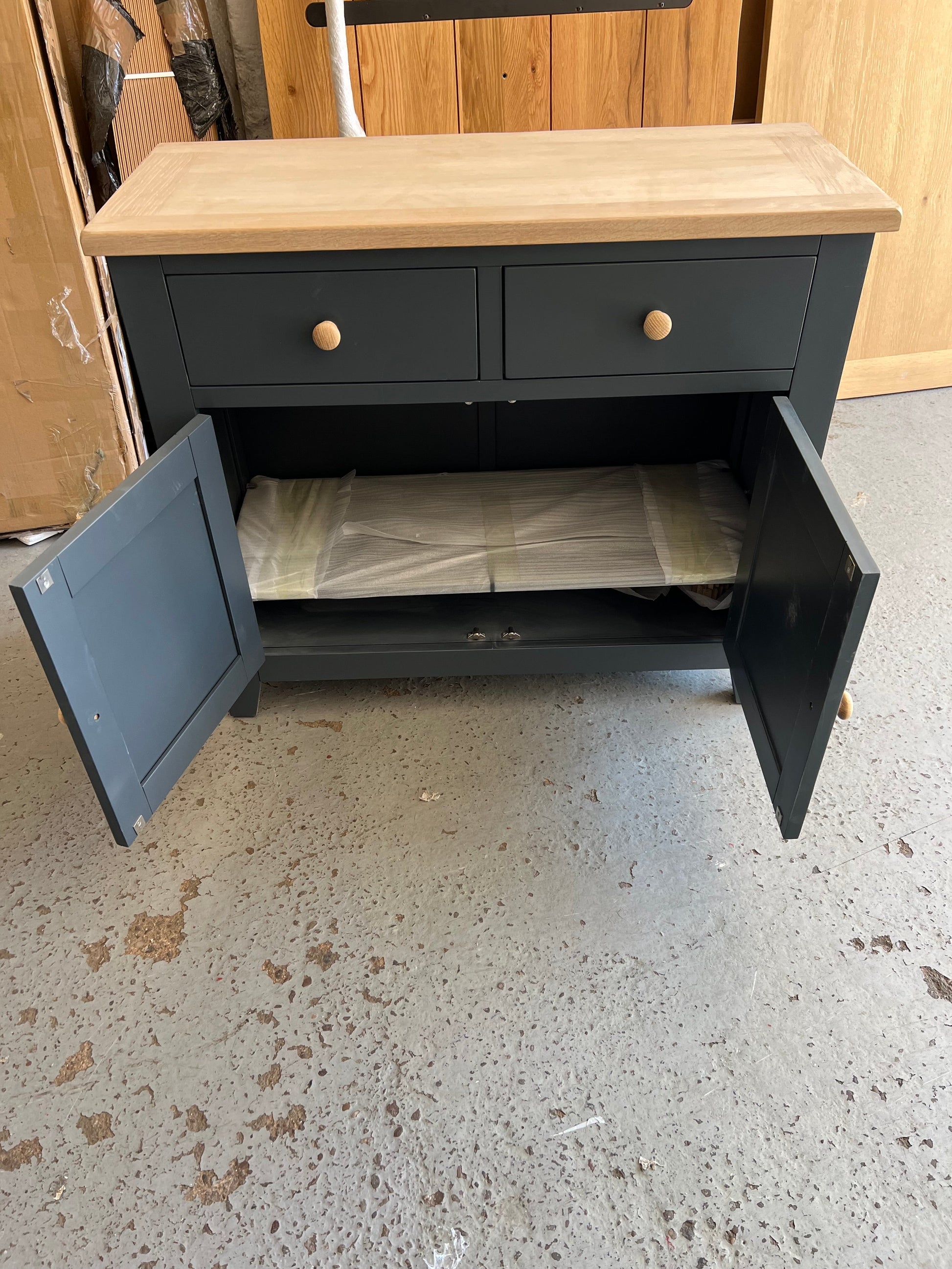 CHESTER CHARCOAL
Small Sideboard Quality Furniture Clearance Ltd