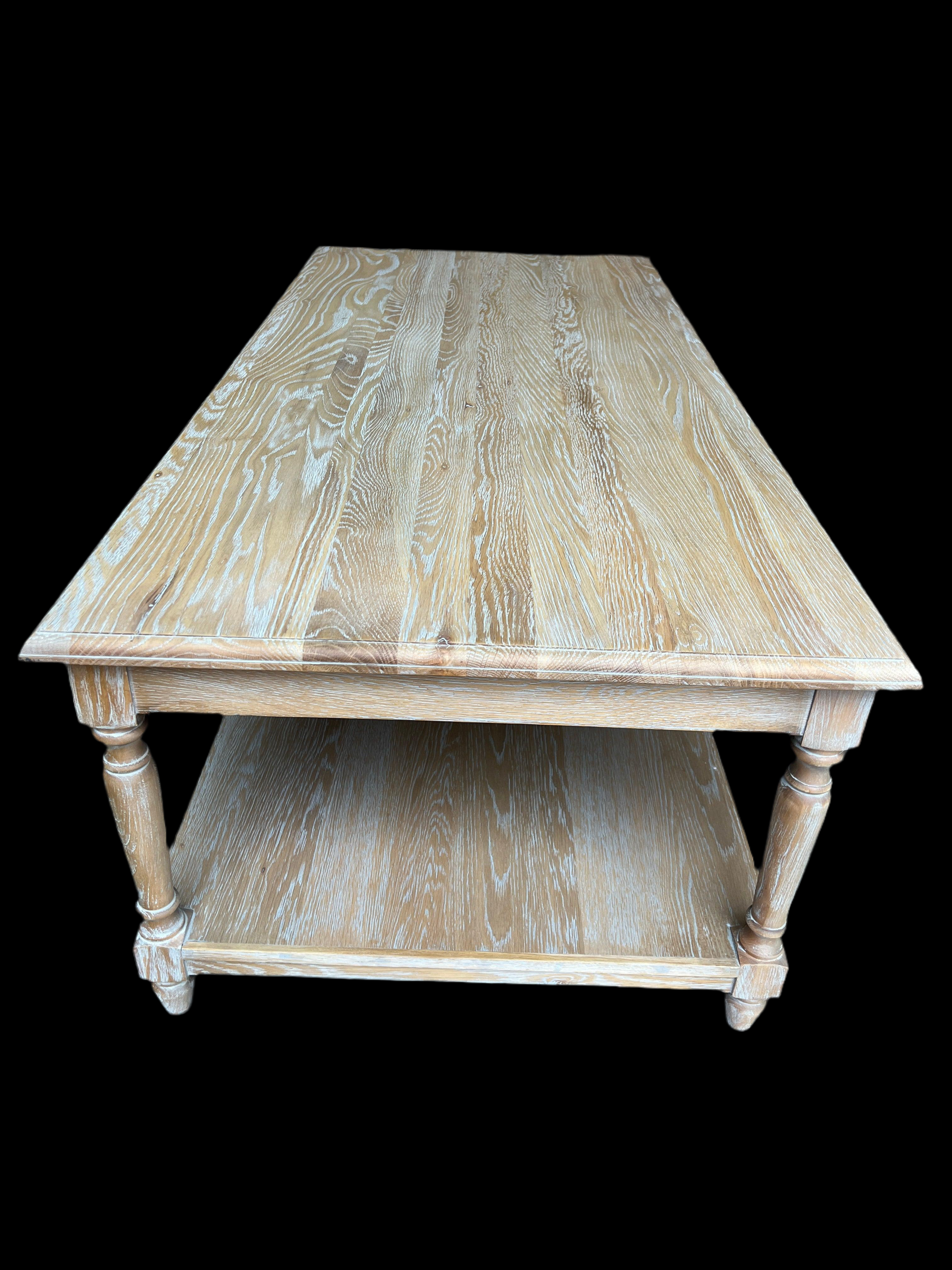 CAMILLE LIMEWASH OAK
Large Coffee Table Quality Furniture Clearance Ltd