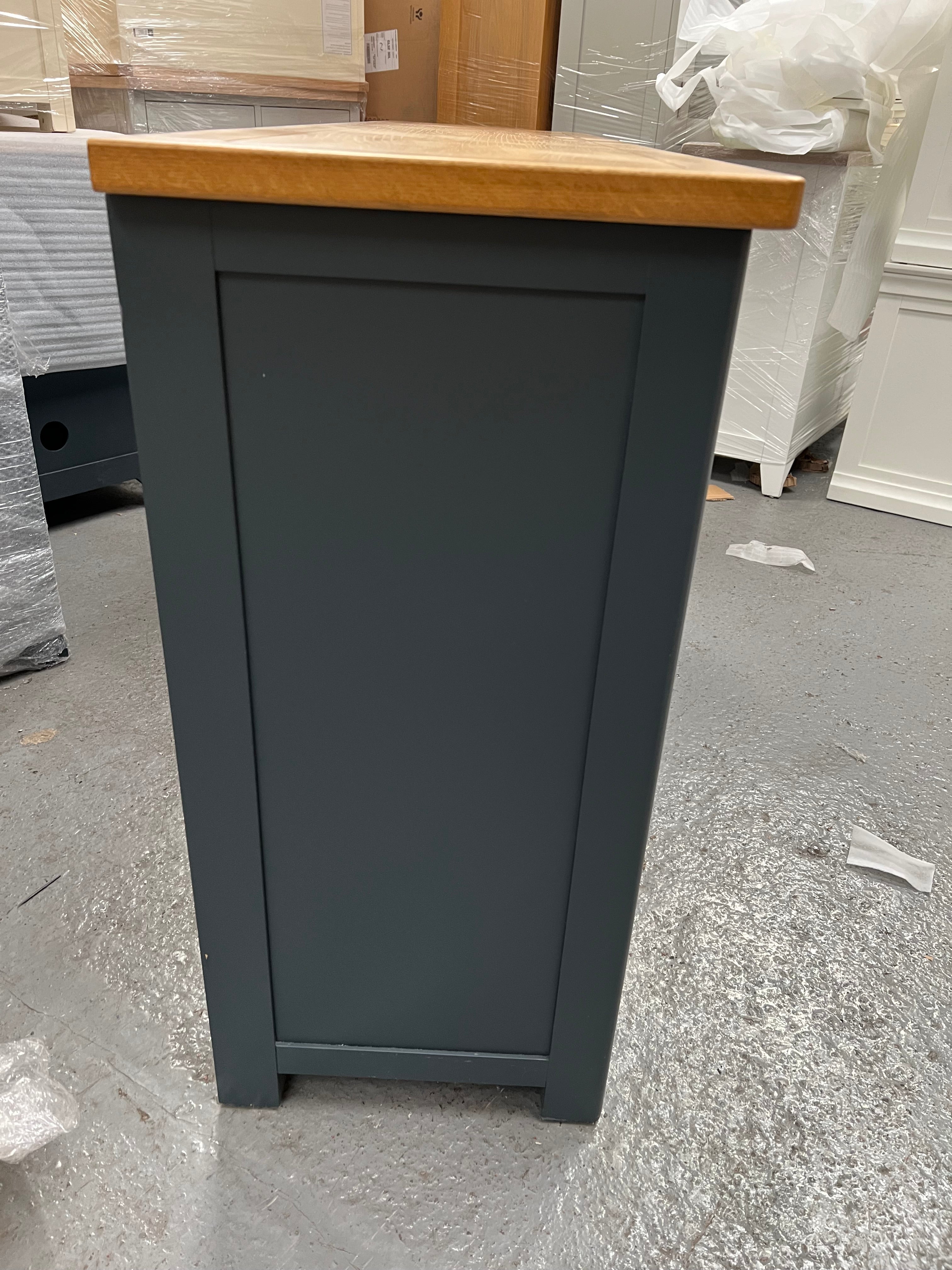 WESTCOTE INKY BLUE Extra Large Sideboard Quality Furniture Clearance Ltd