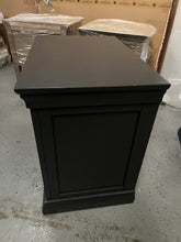 Load image into Gallery viewer, CHANTILLY DUSKY BLACK
Set of 2 Jumbo Bedside Tables - Quality Furniture Clearance Ltd

