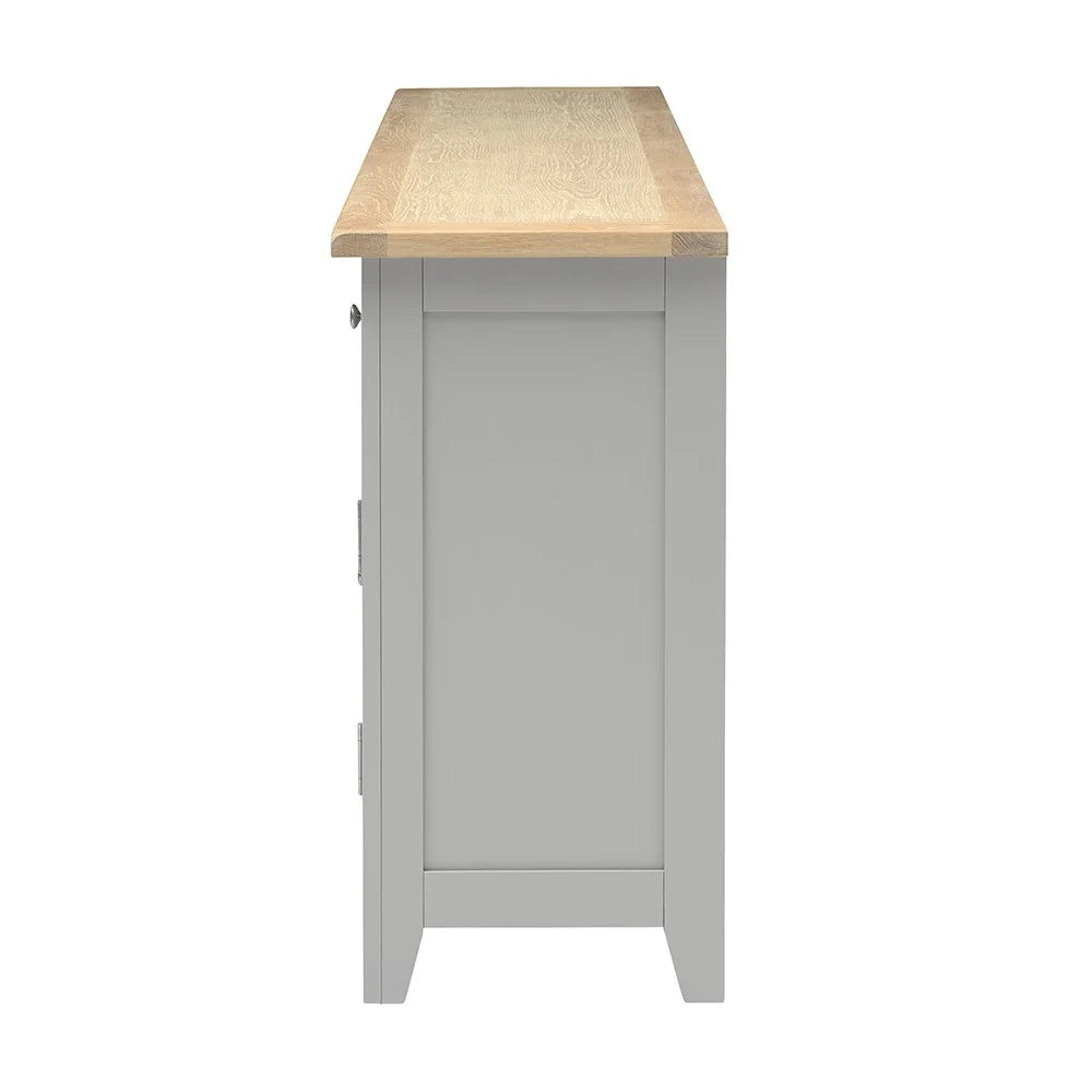 Chester Dove Grey Extra Large Sideboard Quality Furniture Clearance Ltd