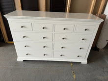 Load image into Gallery viewer, Chantilly Warm White 10 Drawer Chest Quality Furniture Clearance Ltd
