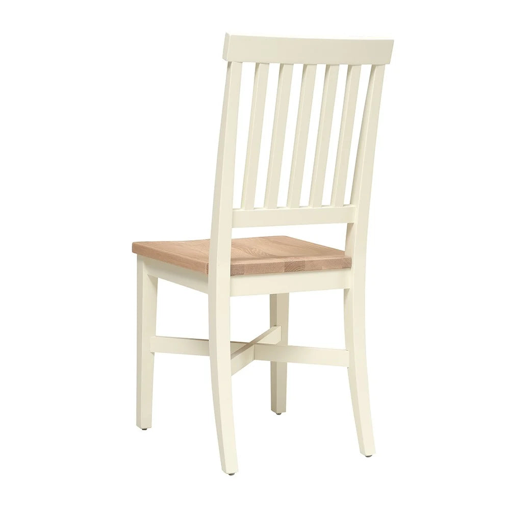 Chester Classic Cream Wooden Seat Dining Chair - set of 2 Quality Furniture Clearance Ltd