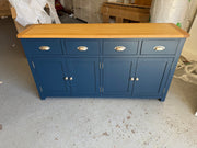 SUSSEX MIDNIGHT BLUE Extra Large Sideboard furniture delivered
