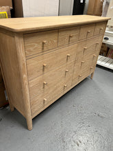 Load image into Gallery viewer, BERKELEY NORDIC OAK
10 Drawer Chest Quality Furniture Clearance Ltd
