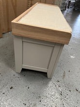 Load image into Gallery viewer, CHESTER DOVE GREY
3 Drawer Shoe Bench Quality Furniture Clearance Ltd
