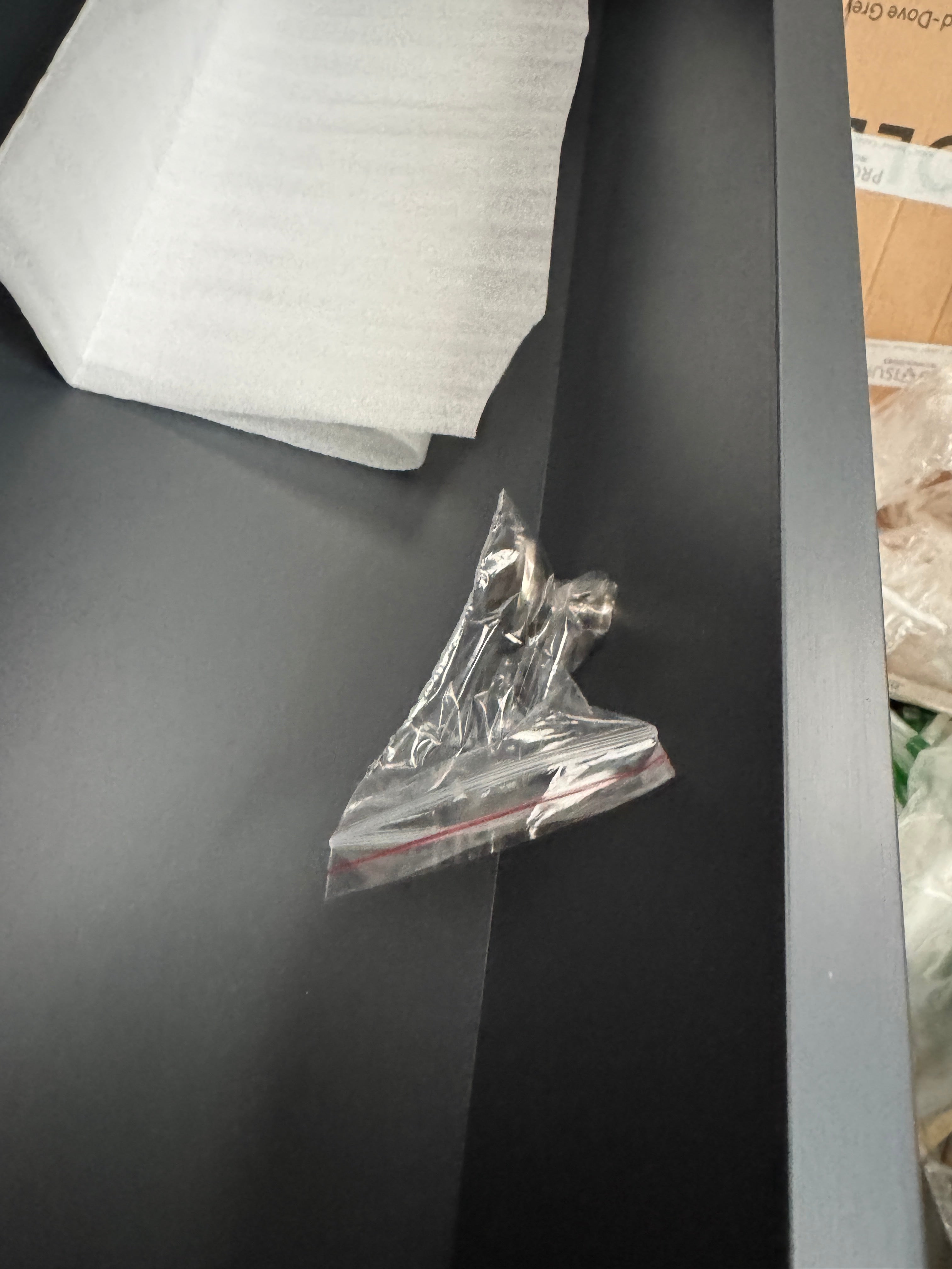 CHESTER CHARCOAL Small Kitchen Island with Granite Top Quality Furniture Clearance Ltd