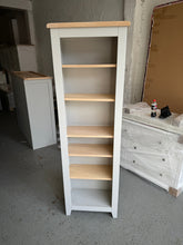Load image into Gallery viewer, Chester Dove Grey Tall Slim Bookcase Quality Furniture Clearance Ltd
