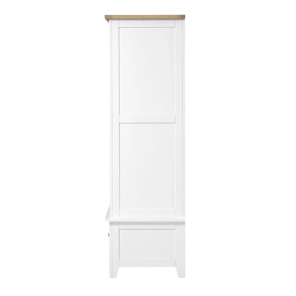 Chester Pure White Double Wardrobe furniture delivered