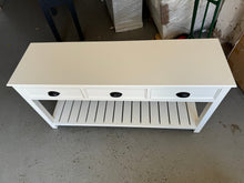 Load image into Gallery viewer, STOW WARM WHITE Extra Large Console Table Quality Furniture Clearance Ltd
