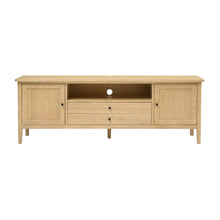 Load image into Gallery viewer, BERKELEY NORDIC OAK
Extra Large TV Unit 75&quot; Quality Furniture Clearance Ltd
