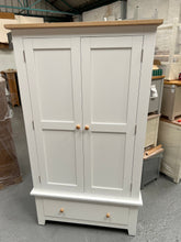 Load image into Gallery viewer, Chester Pure White Double Wardrobe furniture delivered
