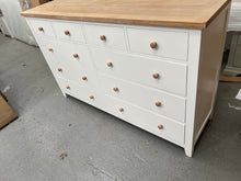 Load image into Gallery viewer, Chester Pure White 10 Drawer Chest furniture delivered
