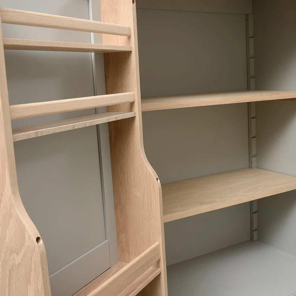 Chester Dove Grey Triple Larder Quality Furniture Clearance Ltd