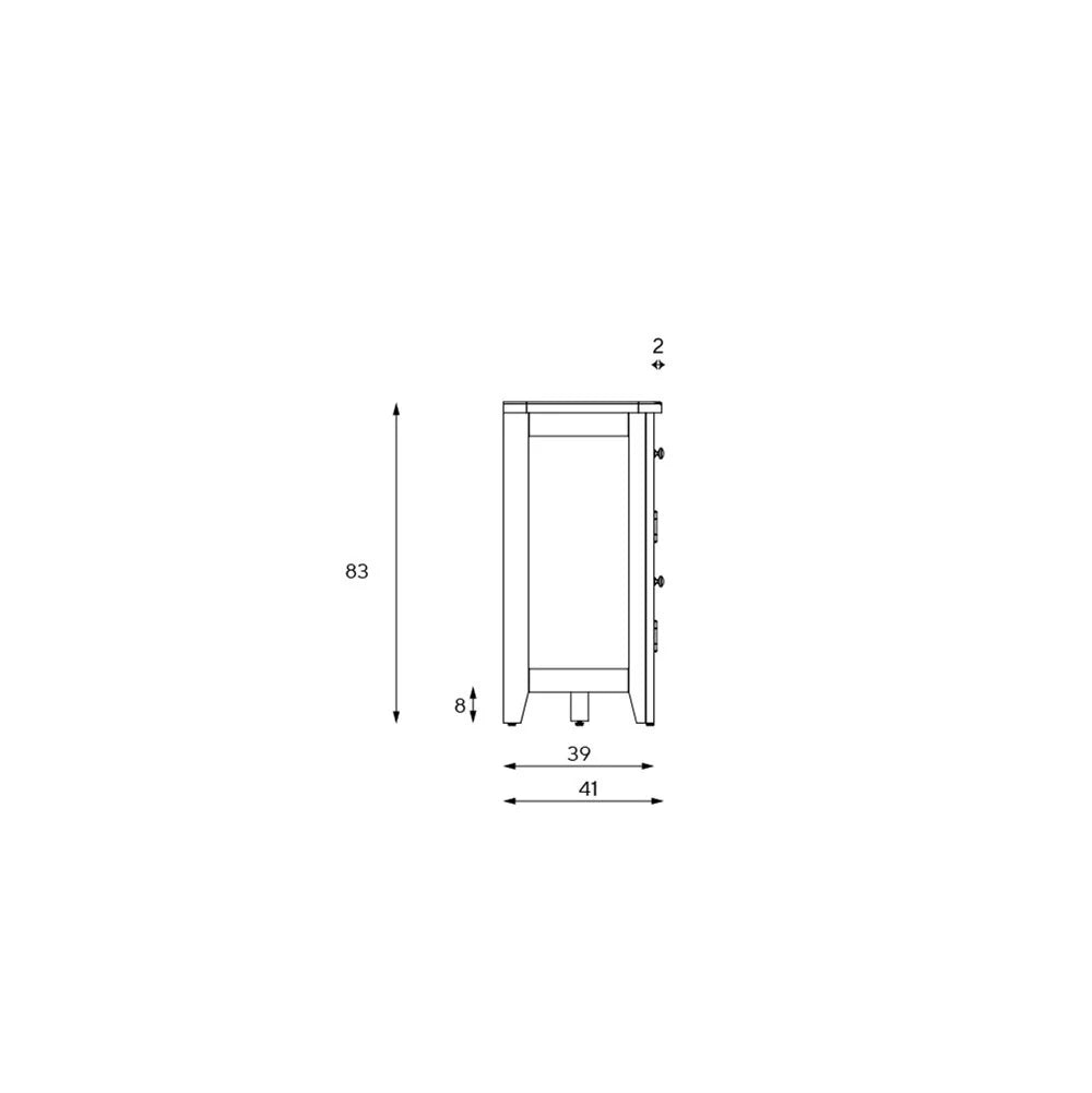 Chester Dove Grey Extra Large Sideboard Quality Furniture Clearance Ltd