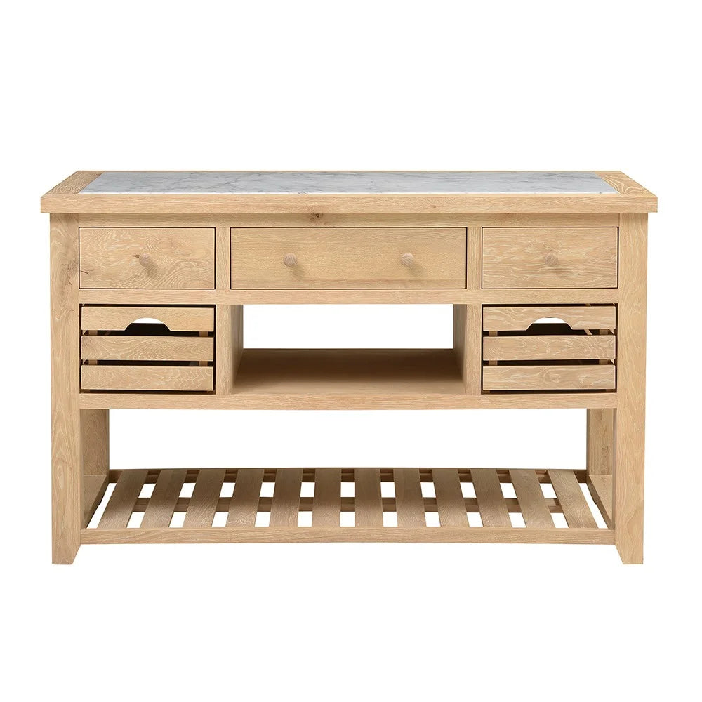 INGLESHAM WHITEWASH OAK
Kitchen Island Quality Furniture Clearance Ltd