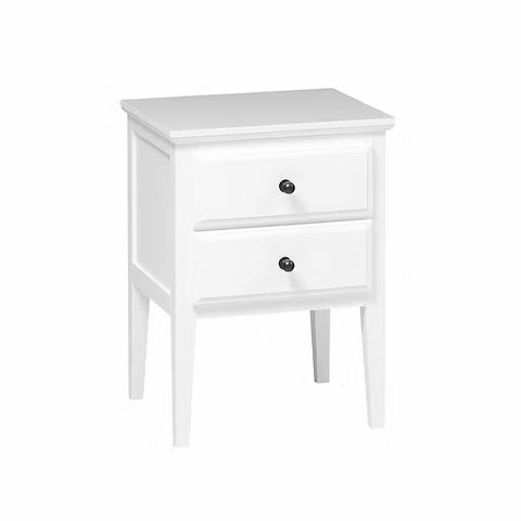 Winstone Pure White Bedside Table - set of 2 Quality Furniture Clearance Ltd