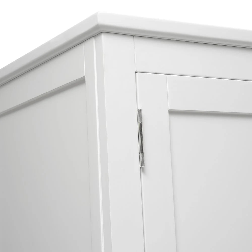 SIMPLY COTSWOLD PURE WHITE Double Wardrobe Quality Furniture Clearance Ltd