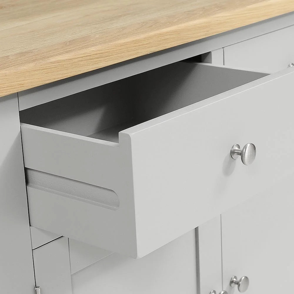 Chester Dove Grey Small Sideboard Quality Furniture Clearance Ltd