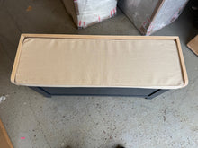 Load image into Gallery viewer, Chester Charcoal Large Shoe Storage Trunk and Bench furniture delivered
