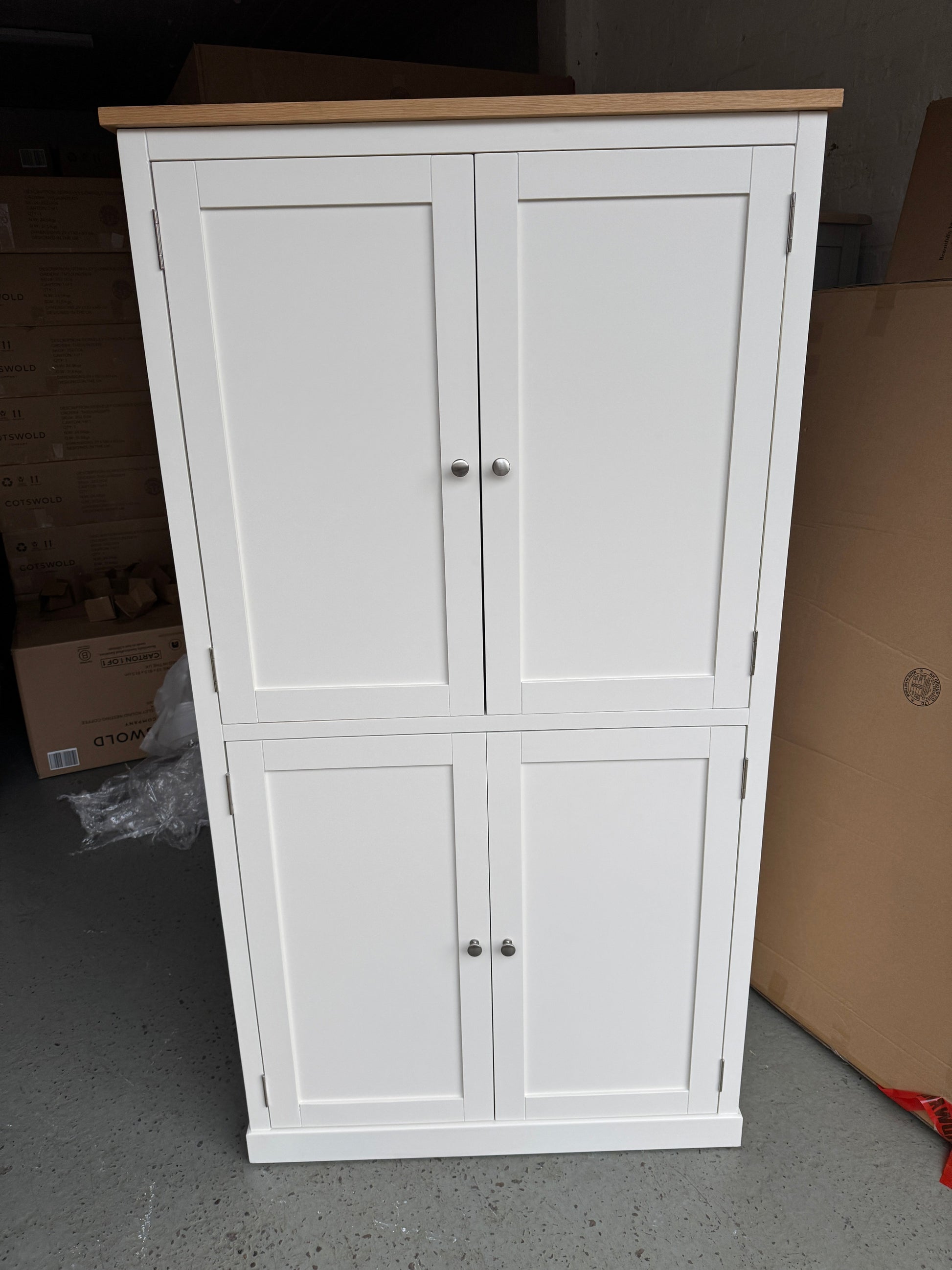 SIMPLY COTSWOLD CLASSIC CREAM Double Larder furniture delivered